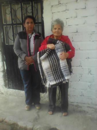 Entrega de 2 Cobijas Dic. 2015.