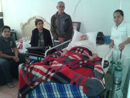 Se entrega Tanque Oxigeno Portatil,13 marzo 2014..